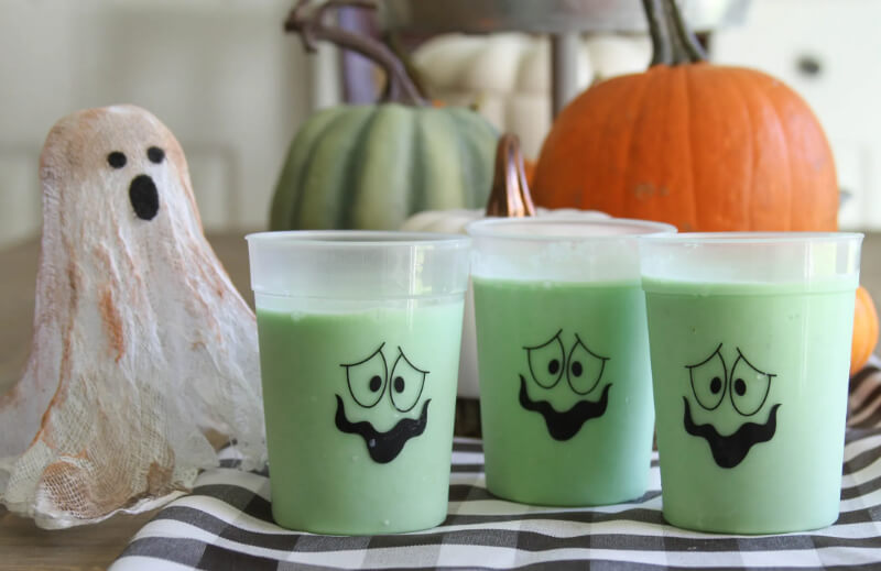 Glowing Slime Smoothie For Kids