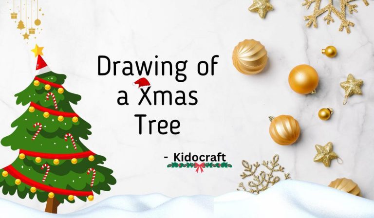 Creating a Stunning Drawing of a Xmas Tree with Pen and Paper