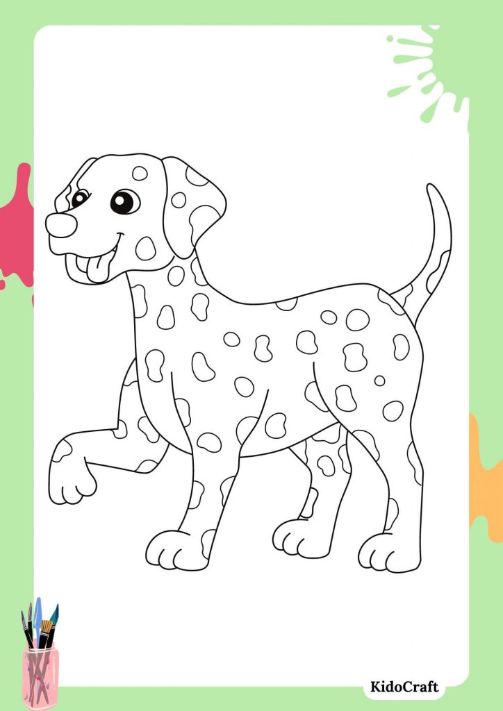 puppy coloring pages for kids free printable 2