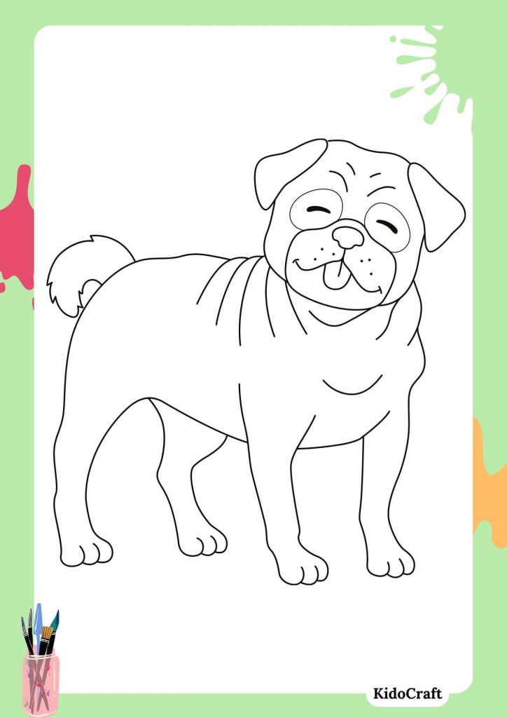 puppy coloring pages for kids free printable 22