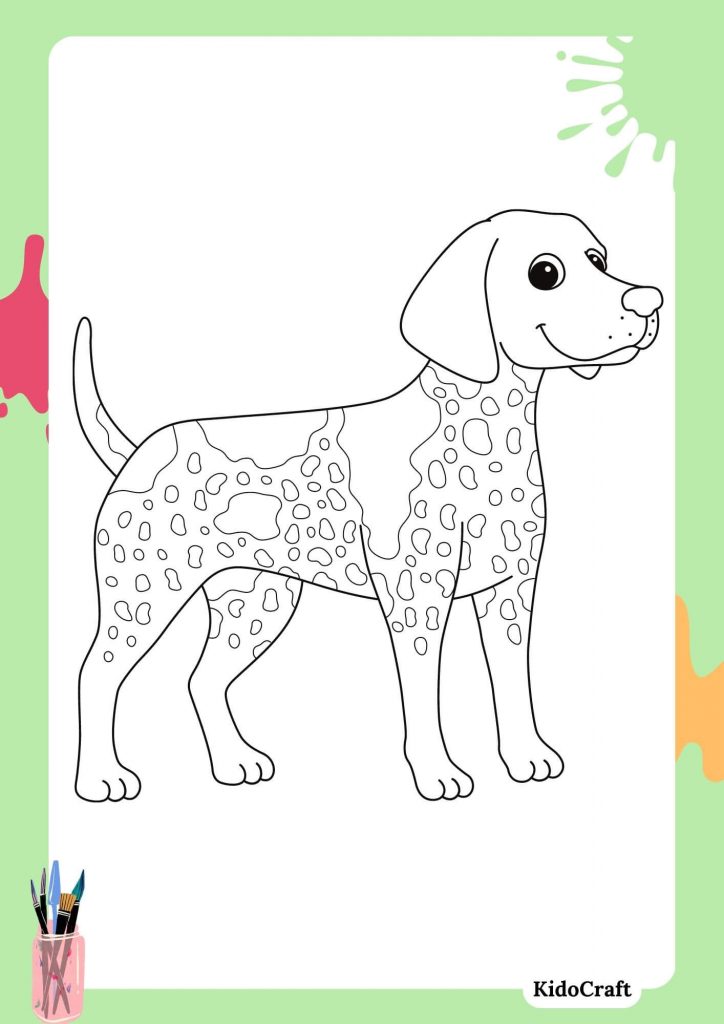 puppy coloring pages for kids free printable 26