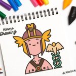 Hermes Drawing Tutorial For Kids
