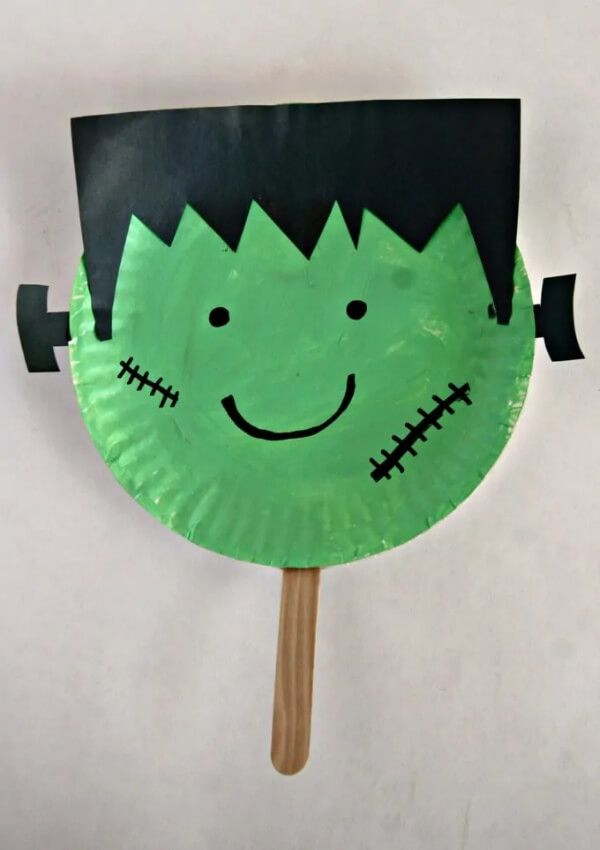 How To Make Stick Puppet With Paper Plate