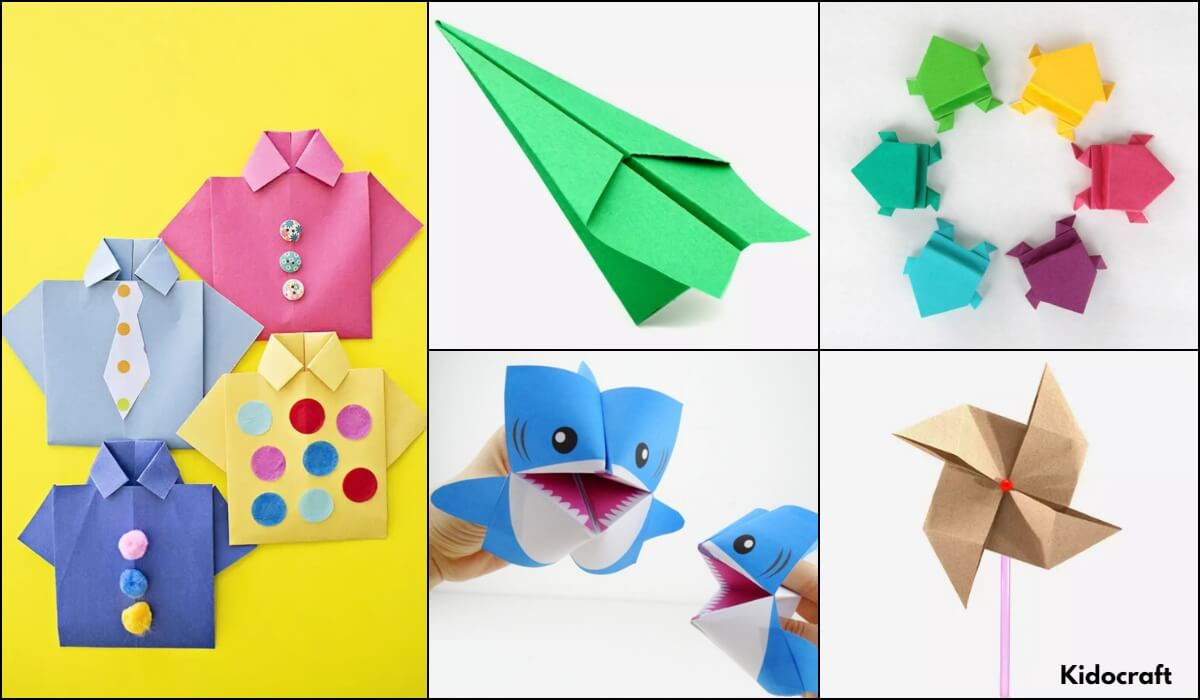 Origami Craft Ideas For Kids - Kido Craft