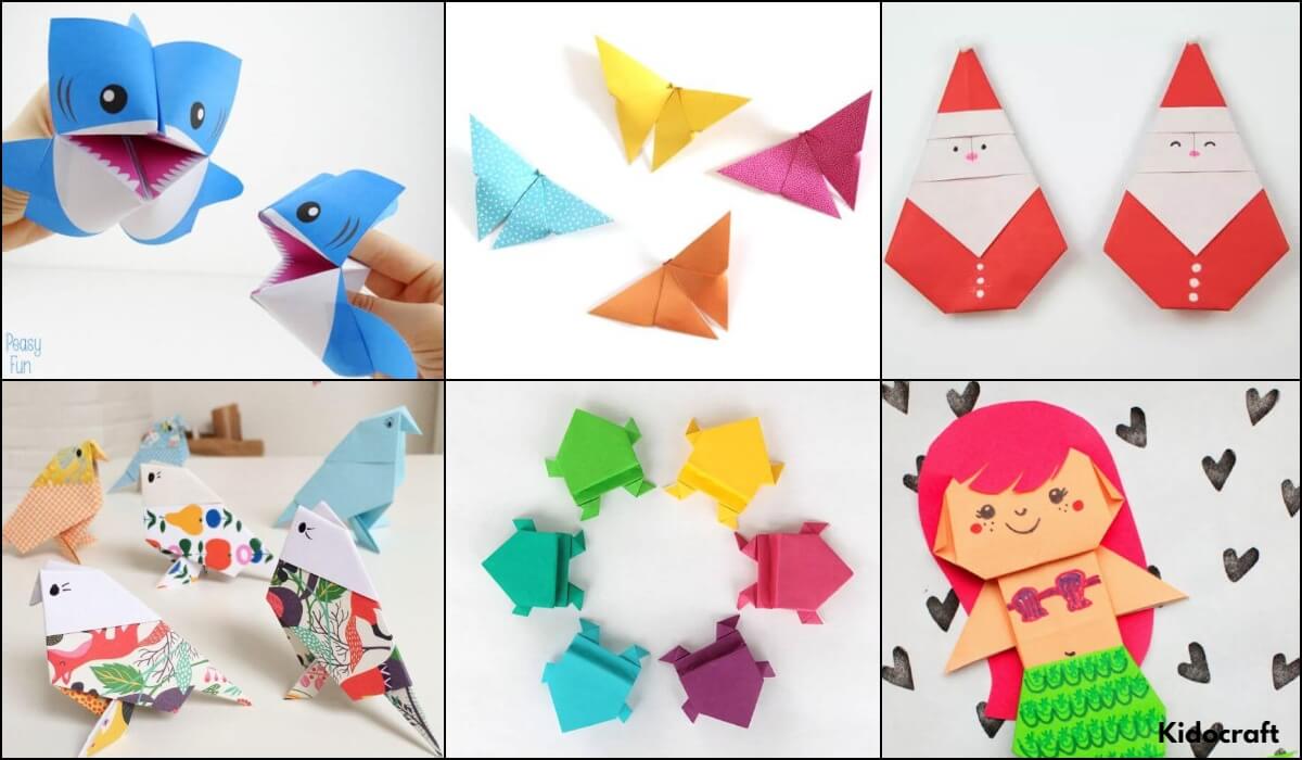 How To Make Origami Craft With Paper - Kido Craft