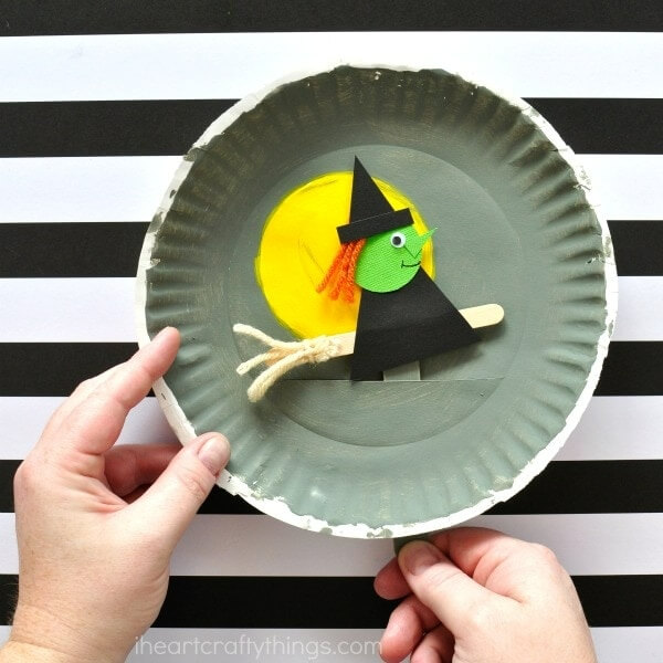 Witch Craft With Paper Plate