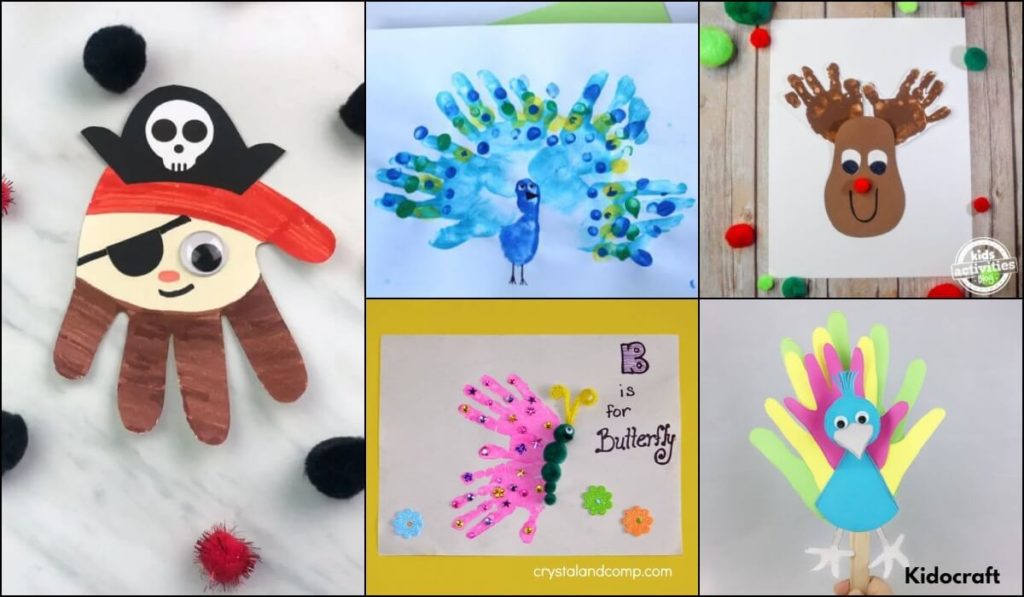 Handprint Craft Ideas For Kids
