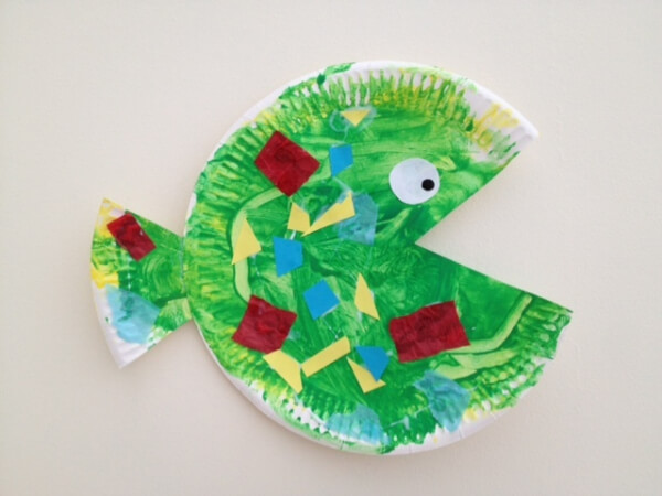 Paper Plate Fish Craft For Kids - Kido Craft