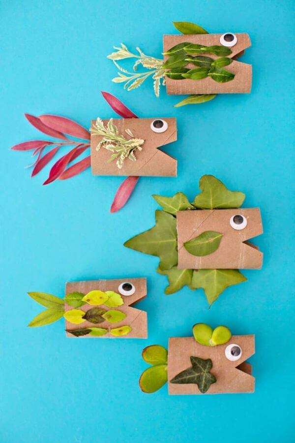 Craft project: Toilet Paper Tube Fish