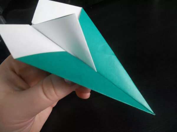 Dart Paper Airplane Instructions for kids