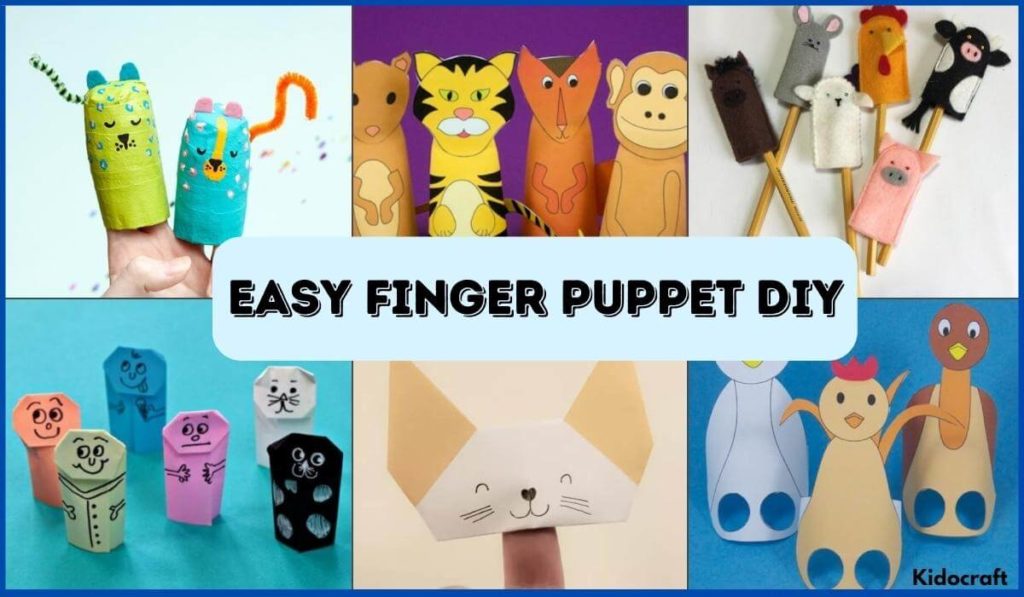 Easy Finger Puppet DIY