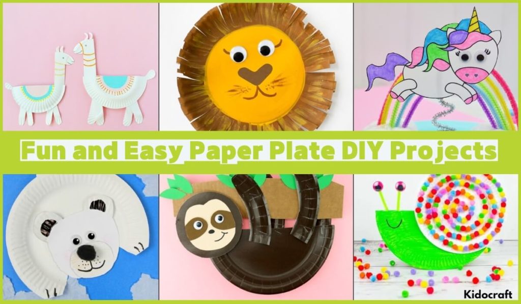 Fun and Easy Paper Plate DIY Projects