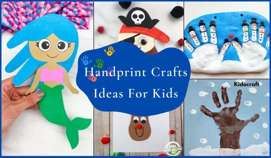 Handprint Crafts Ideas For Kids