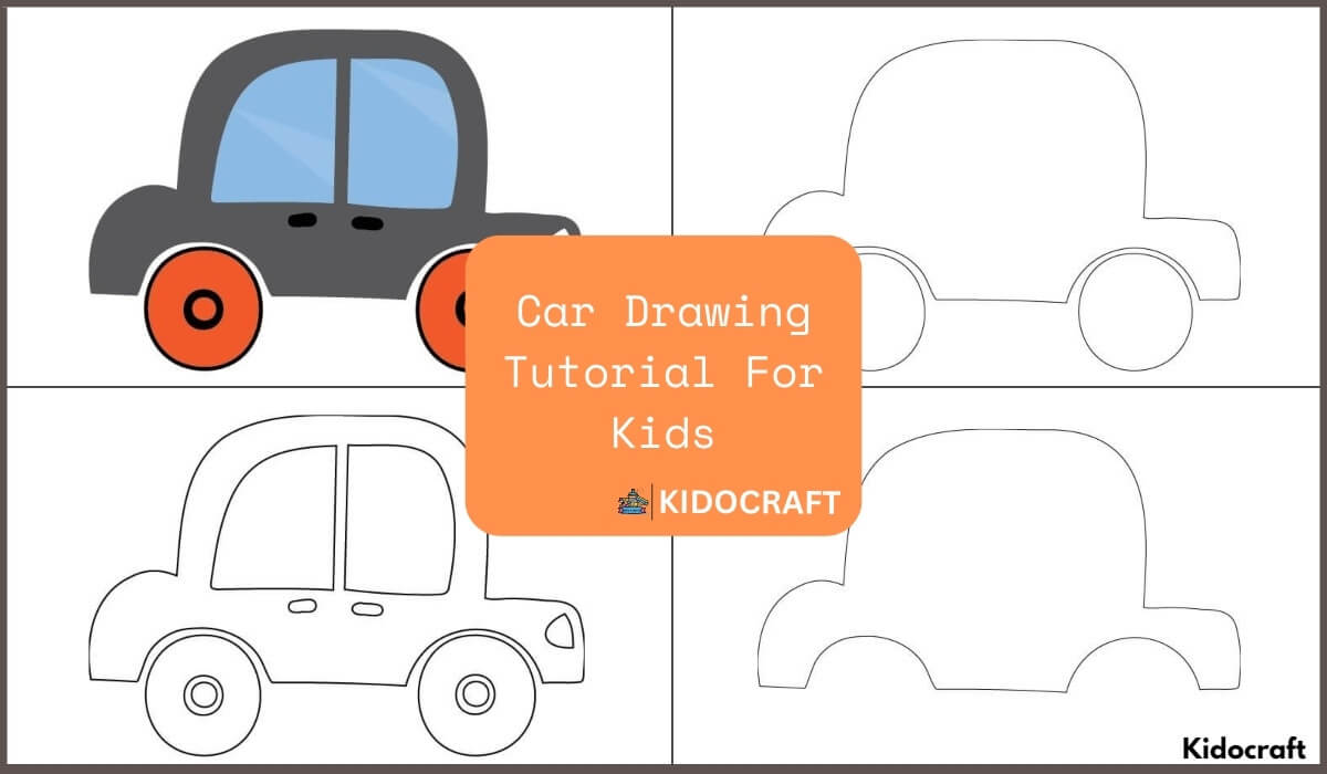 Car Drawing Tutorial For Kids