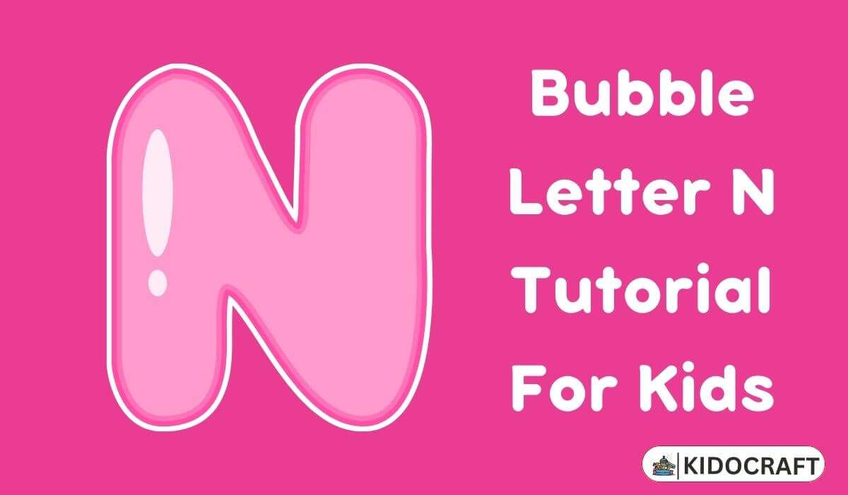 Bubble Letter N Tutorial