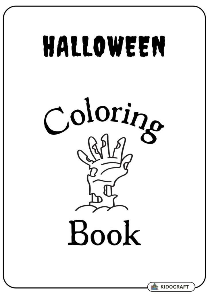 coloring pages halloween for kids free printable 1