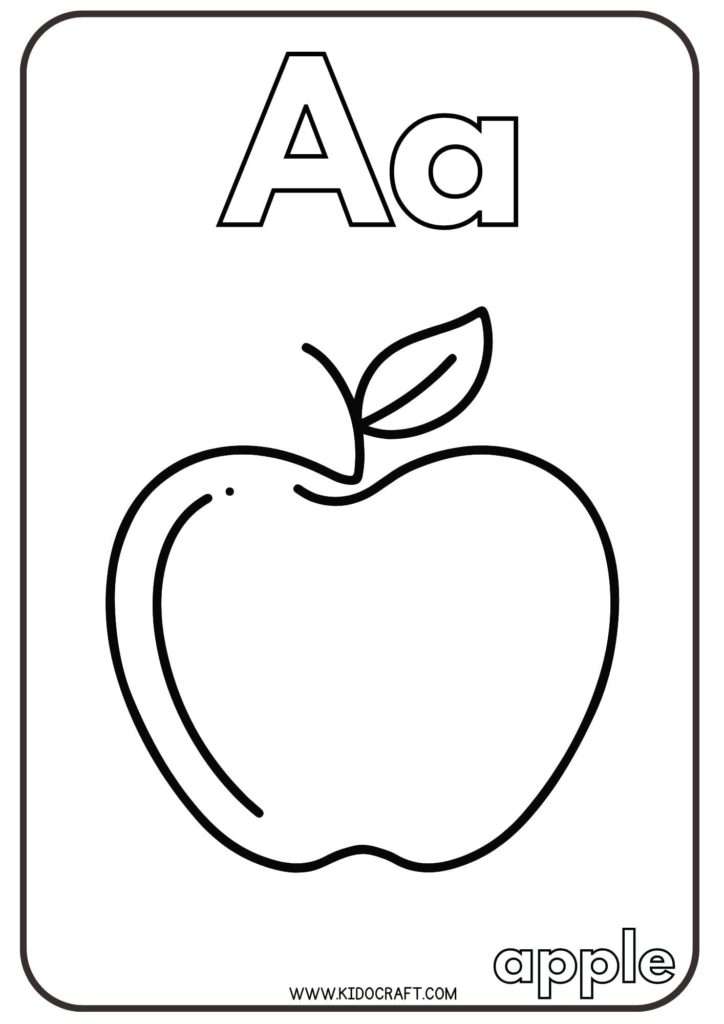 Free Printable Alphabet A Coloring Pages for Adults & Kids