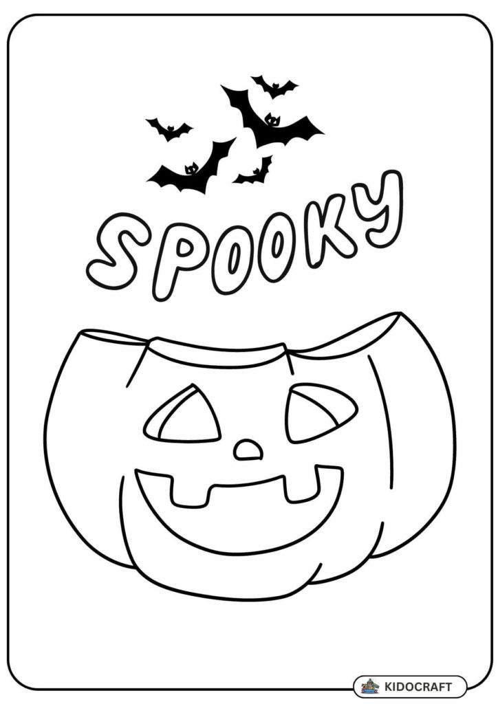 spooky pumpkin 