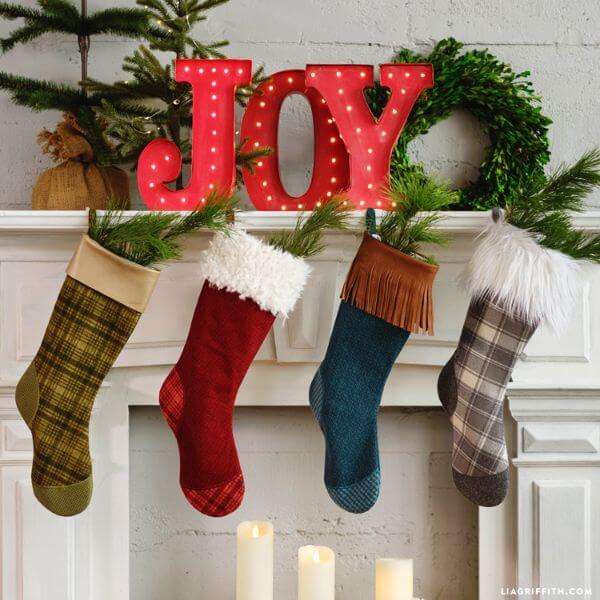 DIY Christmas Stockings craft