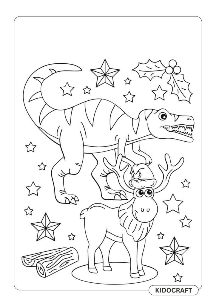 free printable christmas coloring pages 2023 34