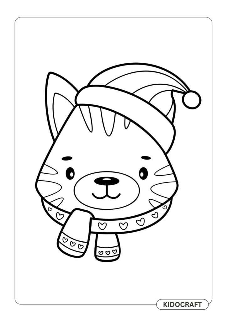 free printable christmas coloring pages 2023 44