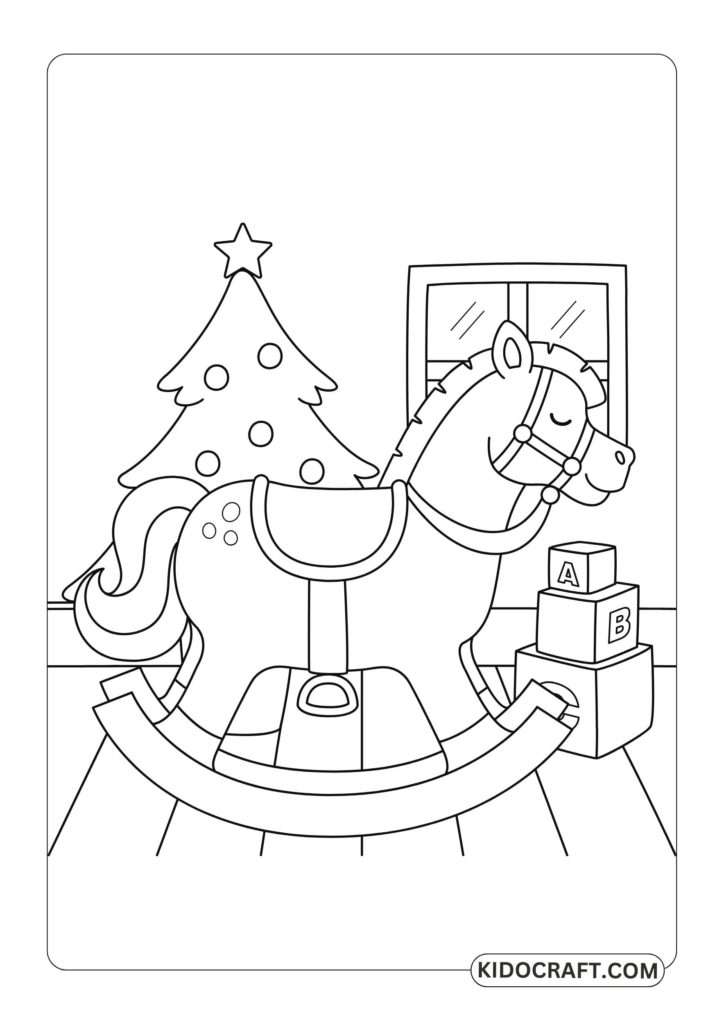 free printable christmas coloring pages 2023 6