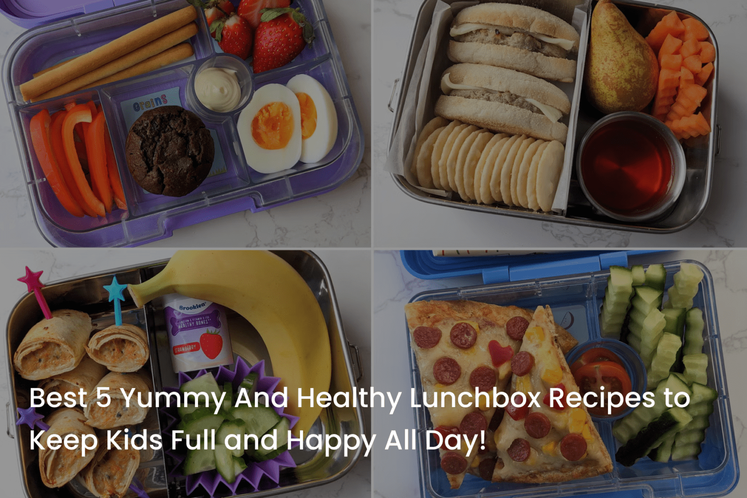 5 Healthy and Delicious Lunchbox Recipes for Kids