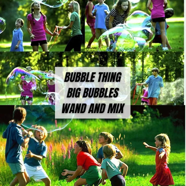 bubble thing big bubbles wand and