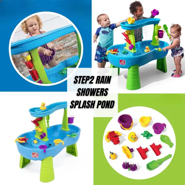 step2 rain showers splash pond toddler water table