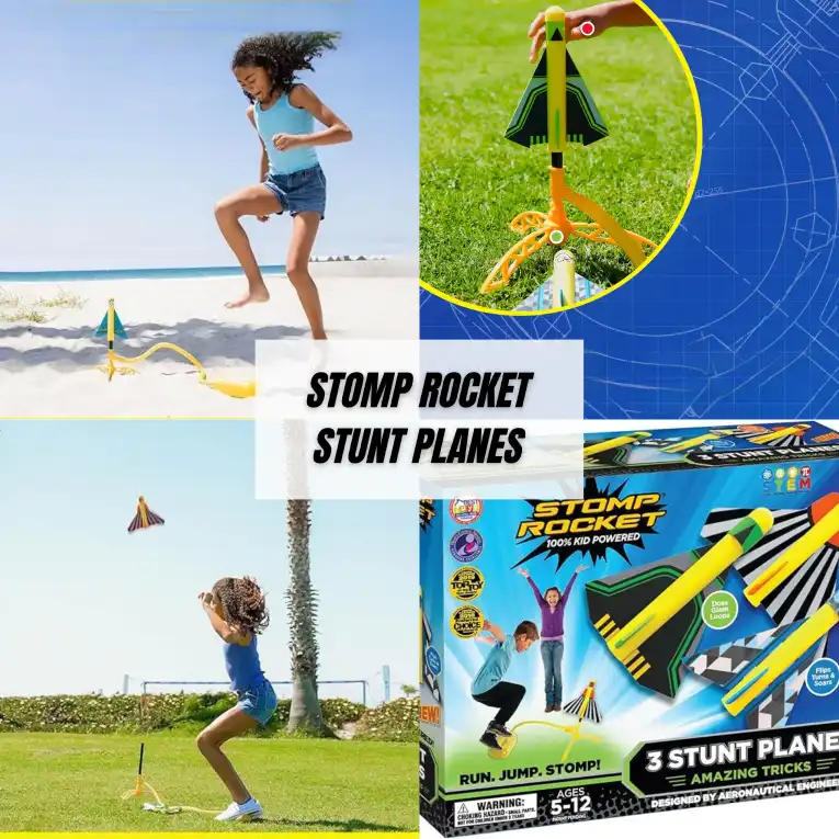 stomp rocket stunt planes