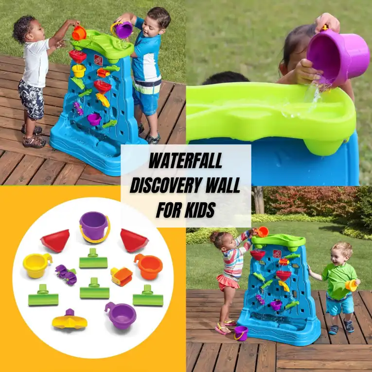 waterfall discovery wall for kids